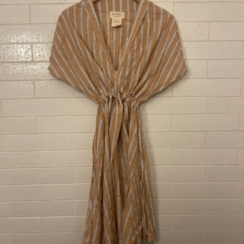 Kordal XS Striped Cotton Kaftan Never Worn